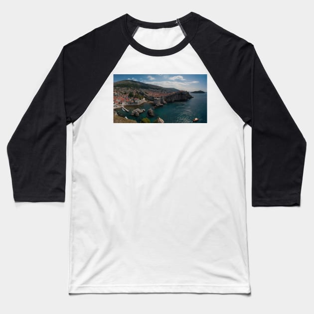 The Jewel of the Adriatic Baseball T-Shirt by krepsher